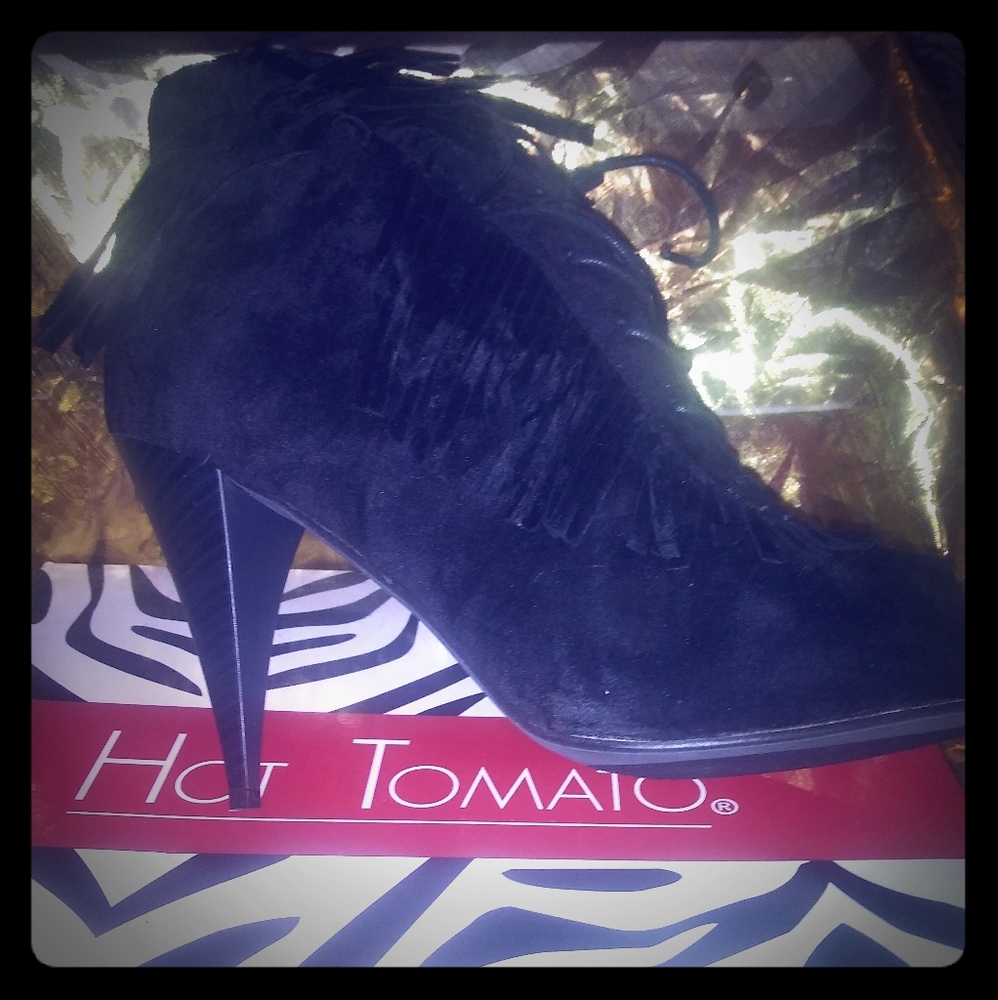Hottomato stiletto booties heels size13 brandnew